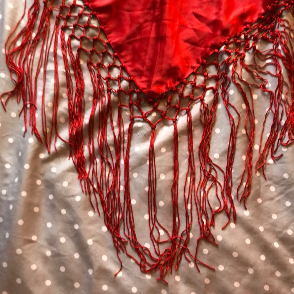Red Wrap/Scarf